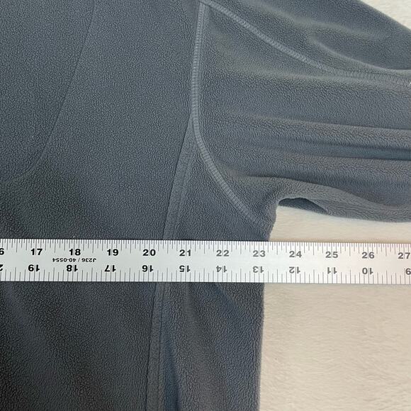 L.L. Bean mens Fleece Quarter Zip Pullover Sweatshirt Large Vintage 0634 - Picture 5 of 5